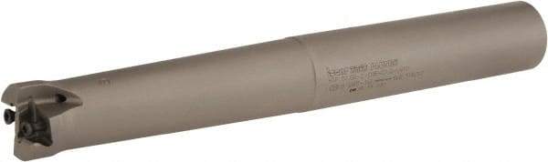 Iscar - 1" Cut Diam, 0.118" Max Depth of Cut, 1" Shank Diam, Indexable Plunge End Mill - Straight Shank, HTP LNHT 1006 Insert Style, HTP-LN10 Toolholder Style, Through Coolant, Series TangPlunge - Industrial Tool & Supply