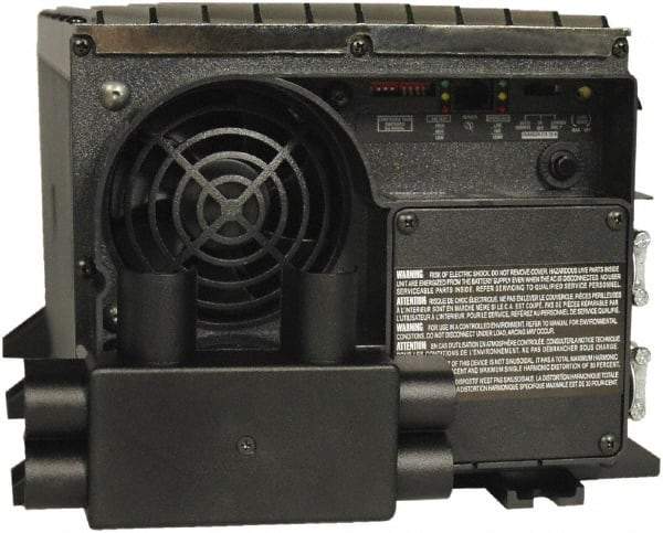 Tripp-Lite - 2 Connection, 12 VDC Input, 120 VAC Output, 4,000 Peak Wattage, Surface Mount Power Inverter - 10-1/2" Wide x 8" Deep x 8" High, 2,000 Watt Continuous Output Power, Fan Cooled - Industrial Tool & Supply