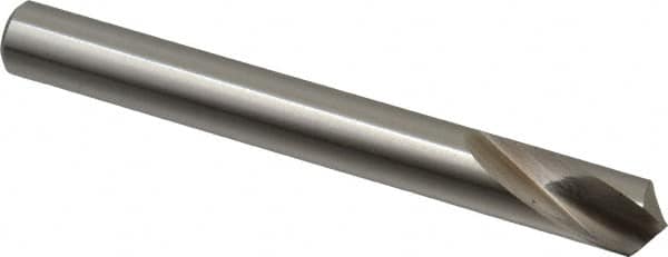Magafor - 10mm Body Diam, 120°, 3-1/2" OAL, Cobalt Spotting Drill - Industrial Tool & Supply