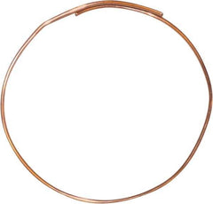 Made in USA - 18 AWG, 0.0403 Inch Diameter, 200 Ft., Solid, Grounding Wire - Copper, ASTM B3, QQ-W-343 Type S, RoHS Compliant - Industrial Tool & Supply