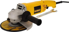 DeWALT - 7" Wheel Diam, 8,000 RPM, Corded Angle & Disc Grinder - 5/8-11 Spindle, 120 Volts, 13 Amps - Industrial Tool & Supply