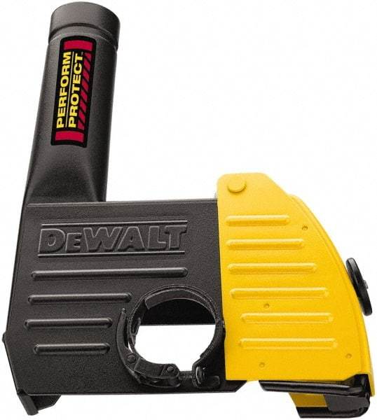 DeWALT - 5 & 6" Diam Grinder Dust Shroud - For Use with Grinder & Vacuum - Industrial Tool & Supply