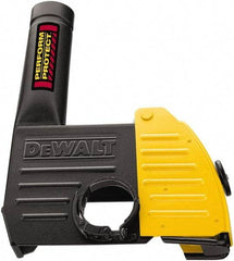 DeWALT - 5 & 6" Diam Grinder Dust Shroud - For Use with Grinder & Vacuum - Industrial Tool & Supply