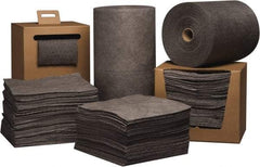 PRO-SAFE - 26 Gal Capacity per Package, Universal Pad - 17" Long x 15" Wide, Polypropylene - Industrial Tool & Supply