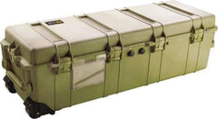 Pelican Products, Inc. - 16-3/32" Wide x 14" High, Long Case - Olive, Polyethylene - Industrial Tool & Supply