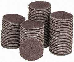 Tru-Maxx - 3/4" Diam, 80 Grit Aluminum Oxide Adhesive PSA Disc - Medium Grade, X Weighted Cloth Backing, For Right Angle/Vertical Shaft Portable Grinders - Industrial Tool & Supply
