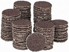 Tru-Maxx - 3/4" Diam, 40 Grit Aluminum Oxide Adhesive PSA Disc - Coarse Grade, X Weighted Cloth Backing, For Right Angle/Vertical Shaft Portable Grinders - Industrial Tool & Supply