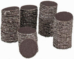 Tru-Maxx - 1/2" Diam, 240 Grit Aluminum Oxide Adhesive PSA Disc - Very Fine Grade, X Weighted Cloth Backing, For Right Angle/Vertical Shaft Portable Grinders - Industrial Tool & Supply