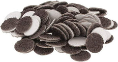 Tru-Maxx - 1/2" Diam, 40 Grit Aluminum Oxide Adhesive PSA Disc - Coarse Grade, X Weighted Cloth Backing, For Right Angle/Vertical Shaft Portable Grinders - Industrial Tool & Supply