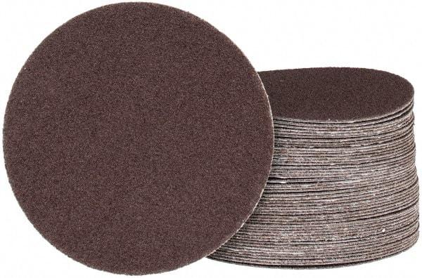 Tru-Maxx - 5" Diam, 80 Grit Aluminum Oxide Adhesive PSA Disc - Medium Grade, X Weighted Cloth Backing, For Dual-Action/Orbital Sanders, Right Angle/Vertical Shaft Portable Grinders - Industrial Tool & Supply