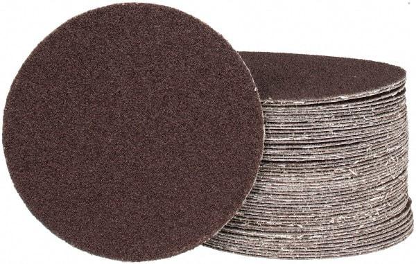 Tru-Maxx - 5" Diam, 60 Grit Aluminum Oxide Adhesive PSA Disc - Medium Grade, X Weighted Cloth Backing, For Dual-Action/Orbital Sanders, Right Angle/Vertical Shaft Portable Grinders - Industrial Tool & Supply