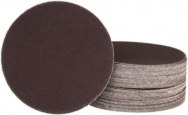 Tru-Maxx - 5" Diam, 240 Grit Aluminum Oxide Adhesive PSA Disc - Very Fine Grade, X Weighted Cloth Backing, For Dual-Action/Orbital Sanders, Right Angle/Vertical Shaft Portable Grinders - Industrial Tool & Supply