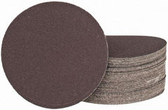 Tru-Maxx - 4" Diam, 320 Grit Aluminum Oxide Adhesive PSA Disc - Extra Fine Grade, X Weighted Cloth Backing, For Right Angle/Vertical Shaft Portable Grinders - Industrial Tool & Supply