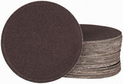 Tru-Maxx - 4" Diam, 240 Grit Aluminum Oxide Adhesive PSA Disc - Very Fine Grade, X Weighted Cloth Backing, For Right Angle/Vertical Shaft Portable Grinders - Industrial Tool & Supply