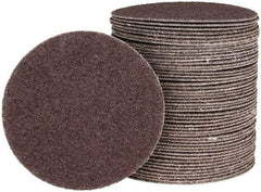 Tru-Maxx - 3" Diam, 60 Grit Aluminum Oxide Adhesive PSA Disc - Medium Grade, X Weighted Cloth Backing, For Right Angle/Vertical Shaft Portable Grinders - Industrial Tool & Supply