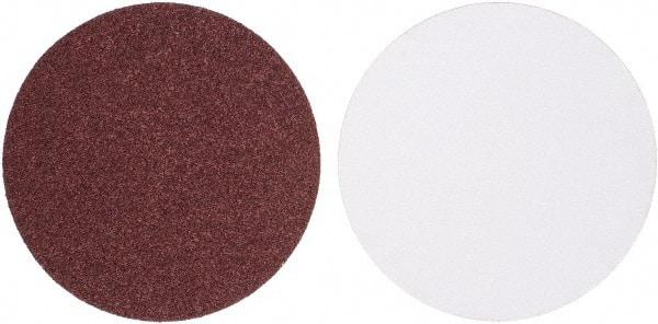 Tru-Maxx - 10" Diam, 24 Grit Aluminum Oxide Adhesive PSA Disc - Very Coarse Grade, X Weighted Cloth Backing, For Stationary Disc Sanders - Industrial Tool & Supply