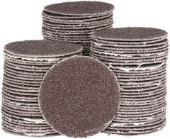 Tru-Maxx - 2" Diam, 40 Grit Aluminum Oxide Adhesive PSA Disc - Coarse Grade, X Weighted Cloth Backing, For Right Angle/Vertical Shaft Portable Grinders - Industrial Tool & Supply