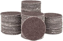 Tru-Maxx - 2" Diam, 36 Grit Aluminum Oxide Adhesive PSA Disc - Very Coarse Grade, X Weighted Cloth Backing, For Right Angle/Vertical Shaft Portable Grinders - Industrial Tool & Supply