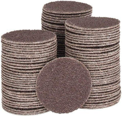 Tru-Maxx - 1-1/2" Diam, 50 Grit Aluminum Oxide Adhesive PSA Disc - Coarse Grade, X Weighted Cloth Backing, For Right Angle/Vertical Shaft Portable Grinders - Industrial Tool & Supply