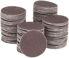 Tru-Maxx - 1" Diam, 320 Grit Aluminum Oxide Adhesive PSA Disc - Extra Fine Grade, X Weighted Cloth Backing, For Right Angle/Vertical Shaft Portable Grinders - Industrial Tool & Supply