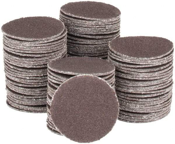 Tru-Maxx - 1" Diam, 180 Grit Aluminum Oxide Adhesive PSA Disc - Very Fine Grade, X Weighted Cloth Backing, For Right Angle/Vertical Shaft Portable Grinders - Industrial Tool & Supply