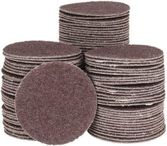 Tru-Maxx - 2" Diam, 60 Grit Aluminum Oxide Adhesive PSA Disc - Medium Grade, X Weighted Cloth Backing, For Right Angle/Vertical Shaft Portable Grinders - Industrial Tool & Supply