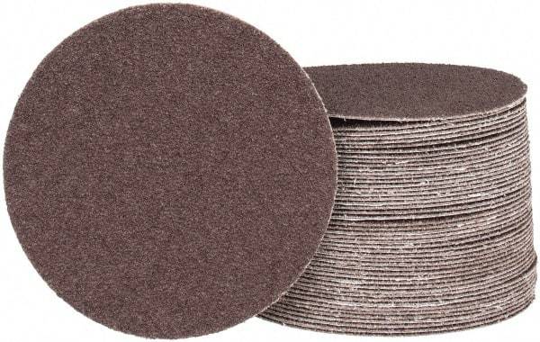 Tru-Maxx - 5" Diam, 40 Grit Aluminum Oxide Adhesive PSA Disc - Coarse Grade, X Weighted Cloth Backing, For Dual-Action/Orbital Sanders, Right Angle/Vertical Shaft Portable Grinders - Industrial Tool & Supply