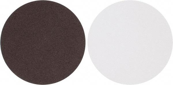 Tru-Maxx - 8" Diam, 80 Grit Aluminum Oxide Adhesive PSA Disc - Medium Grade, X Weighted Cloth Backing, For Stationary Disc Sanders - Industrial Tool & Supply