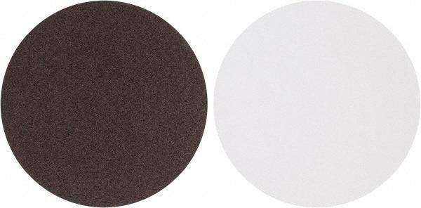 Tru-Maxx - 8" Diam, 60 Grit Aluminum Oxide Adhesive PSA Disc - Medium Grade, X Weighted Cloth Backing, For Right Angle/Vertical Shaft Portable Grinders - Industrial Tool & Supply