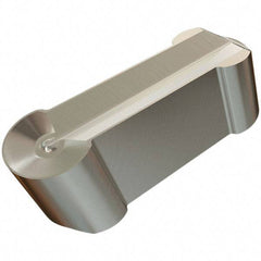 Iscar - 400200GIPA Grade ID5, 4mm Cutting Width Polycrystalline Diamond (PCD) Grooving Insert - 2mm Max Depth of Cut, Neutral, 2mm Corner Radius, Uncoated - Industrial Tool & Supply