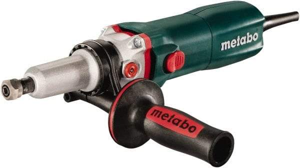 Metabo - 1/4 Inch Collet, 2,500 to 8,700 RPM, lnline, Electric Die Grinder - 8.5 Amp - Industrial Tool & Supply