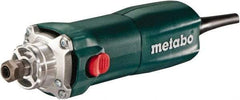 Metabo - 1/4 Inch Collet, 13,000 to 34,000 RPM, lnline, Electric Die Grinder - 6.4 Amp - Industrial Tool & Supply