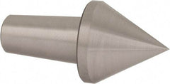 Riten - 5MT Taper, 1-1/2" Point Diam, Hardened Tool Steel Lathe Standard Point - 1-11/16" OAL - Industrial Tool & Supply