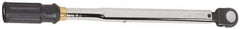 Sturtevant Richmont - 3/4" Drive, 100 to 600 Ft/Lb, Micrometer Torque Wrench - 5 Ft/Lb Graduation, 38-15/16" OAL - Industrial Tool & Supply