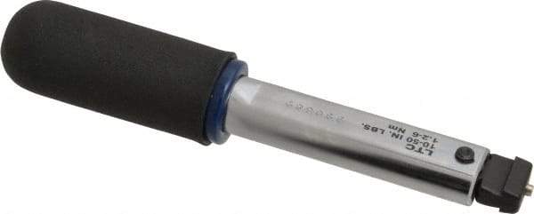 Sturtevant Richmont - 10 to 50 In/Lb, Preset Torque Wrench - 6-7/8" OAL - Industrial Tool & Supply