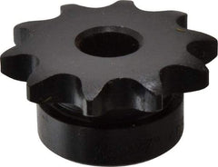 Browning - 10 Teeth, 1/2" Chain Pitch, Chain Size 40, Finished Bore Sprocket - 1/2" Bore Diam, 1.618" Pitch Diam, 1.84" Outside Diam - Industrial Tool & Supply