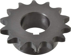 Browning - 14 Teeth, 5/8" Chain Pitch, Chain Size 50, Finished Bore Sprocket - 1-1/4" Bore Diam, 2.809" Pitch Diam, 3.11" Outside Diam - Industrial Tool & Supply