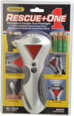 General - 1 Piece, Rescue One 4-Function Emergency Auto Escape Tool - For Use with All Vehicles - Industrial Tool & Supply