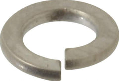 Value Collection - #6, 0.031" Thick Split Lock Washer - 316 Stainless Steel, Uncoated, 0.141" Min ID, 0.148" Max ID - Industrial Tool & Supply