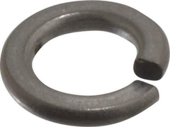 Value Collection - #10, 0.047" Thick Split Lock Washer - 316 Stainless Steel, Uncoated, 0.193" Min ID, 0.2" Max ID - Industrial Tool & Supply