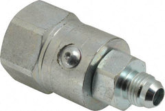 Parker - 3/8-18 SAE (JIC) 37° Flare Steel Hydraulic Hose Male JIC To Female JIC Swivel - 5,000 psi - Industrial Tool & Supply