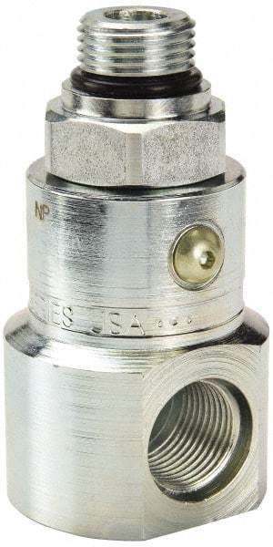Parker - 9/16-18 SAE ORB Steel Hydraulic Hose Male ORB To Female ORB Fitting - 5,000 psi - Industrial Tool & Supply