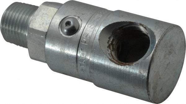 Parker - 1/2-14 NPTF Steel Hydraulic Hose Male NPT To Female NPT Swivel - 5,000 psi - Industrial Tool & Supply