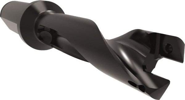 Allied Machine and Engineering - 22 to 23.81mm Diam, 3xD, 2-53/64" Max Depth, 1" Shank Diam, 6-27/64" OAL, Replaceable Tip Drill - Series 22 - Industrial Tool & Supply