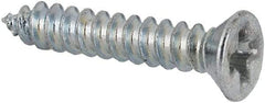 Value Collection - #2 Flat Head Phillips Sheet Metal Screw - Steel, 1/2" OAL, AISI 1016, ASME B18.6.3, ASME B18.6.4 & SAE J933, Grade 1016-1024 - Industrial Tool & Supply
