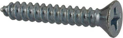 Value Collection - #6 Flat Head Phillips Sheet Metal Screw - Steel, 7/8" OAL, AISI 1016, ASME B18.6.3, ASME B18.6.4 & SAE J933, Grade 1016-1024 - Industrial Tool & Supply