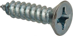 Value Collection - #12 Flat Head Phillips Sheet Metal Screw - Steel, 7/8" OAL, AISI 1016, ASME B18.6.3, ASME B18.6.4 & SAE J933, Grade 1016-1024 - Industrial Tool & Supply