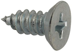 Value Collection - #14 Flat Head Phillips Sheet Metal Screw - Steel, 5/8" OAL, AISI 1016, ASME B18.6.3, ASME B18.6.4 & SAE J933, Grade 1016-1024 - Industrial Tool & Supply