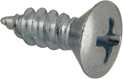 Value Collection - #8 Oval Head Phillips Sheet Metal Screw - Steel, 1/2" OAL, AISI 1016, ANSI/ASME B18.6.4, ASME B18.6.3 & SAE J933, Grade 1016-1024 - Industrial Tool & Supply