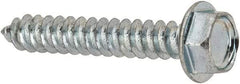 Value Collection - #8 Hex Washer Head Sheet Metal Screw - Steel, 1" Length Under Head, AISI 1016, ASME B18.6.3, ASME B18.6.4 & SAE J933, Grade 1016-1024 - Industrial Tool & Supply